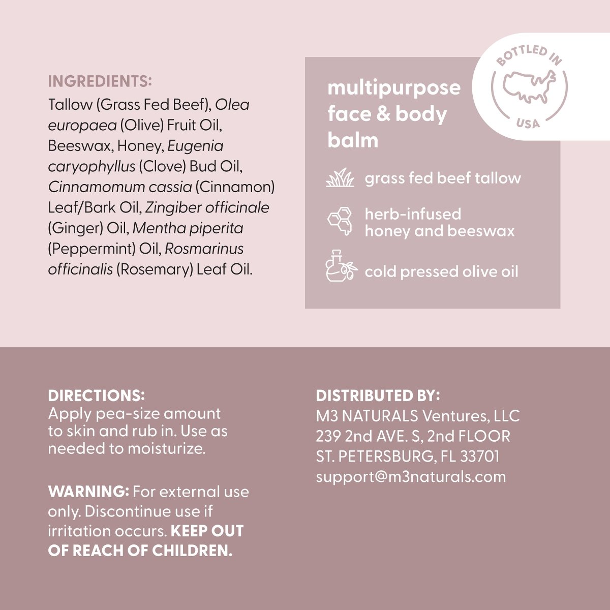 Beef Tallow Balm - Scented