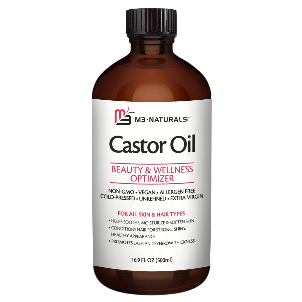 Castor Oil + Body Wrap Kit, 16fl oz