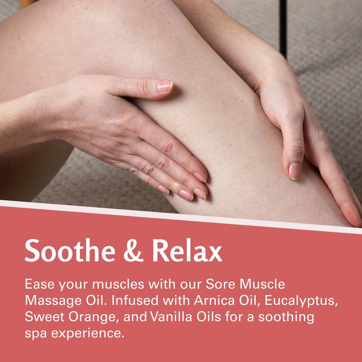 Sore Muscle Massage Oil, 8fl oz