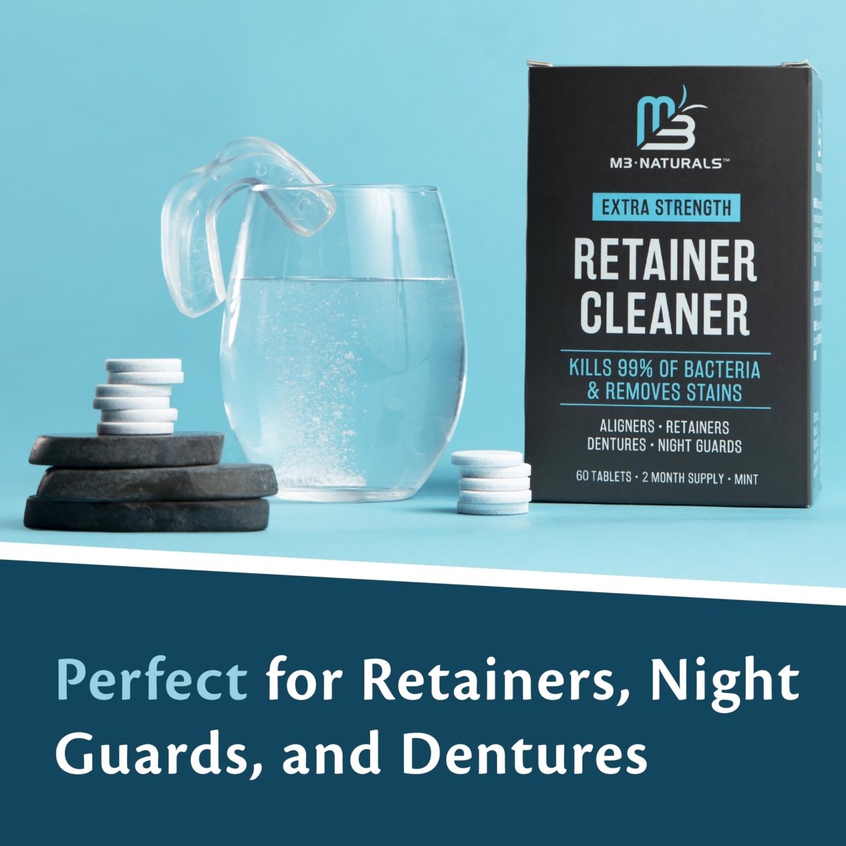 Retainer Cleaner, Mint, 60ct