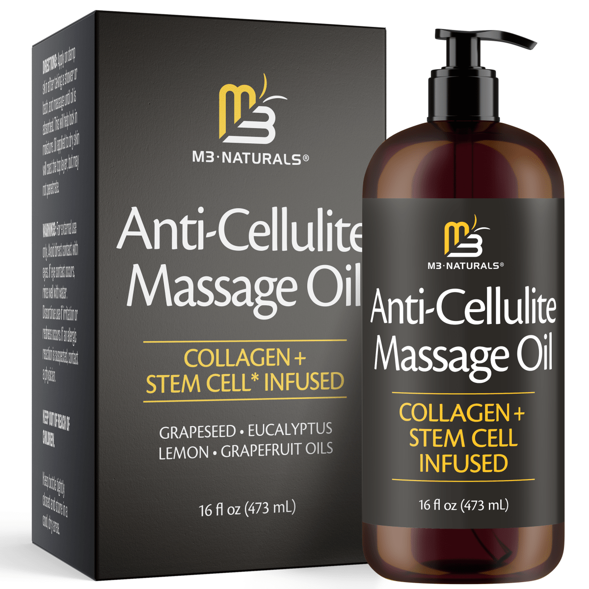 Anti Cellulite Oil -16 Oz