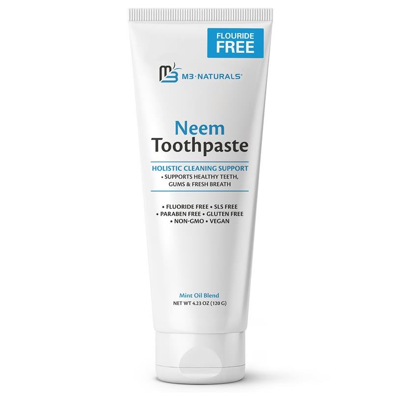 Neem Toothpaste Organic Fluoride-Free with Mint