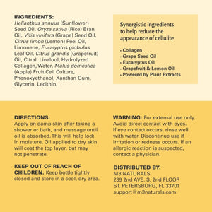 Anti Cellulite Oil -16 Oz