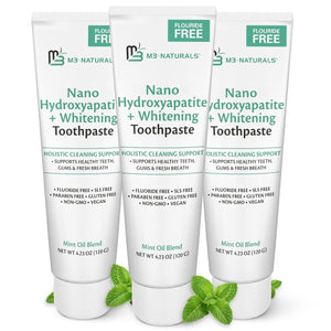 Nano Hydroxyapatite Fouride Free Whitening Toothpaste