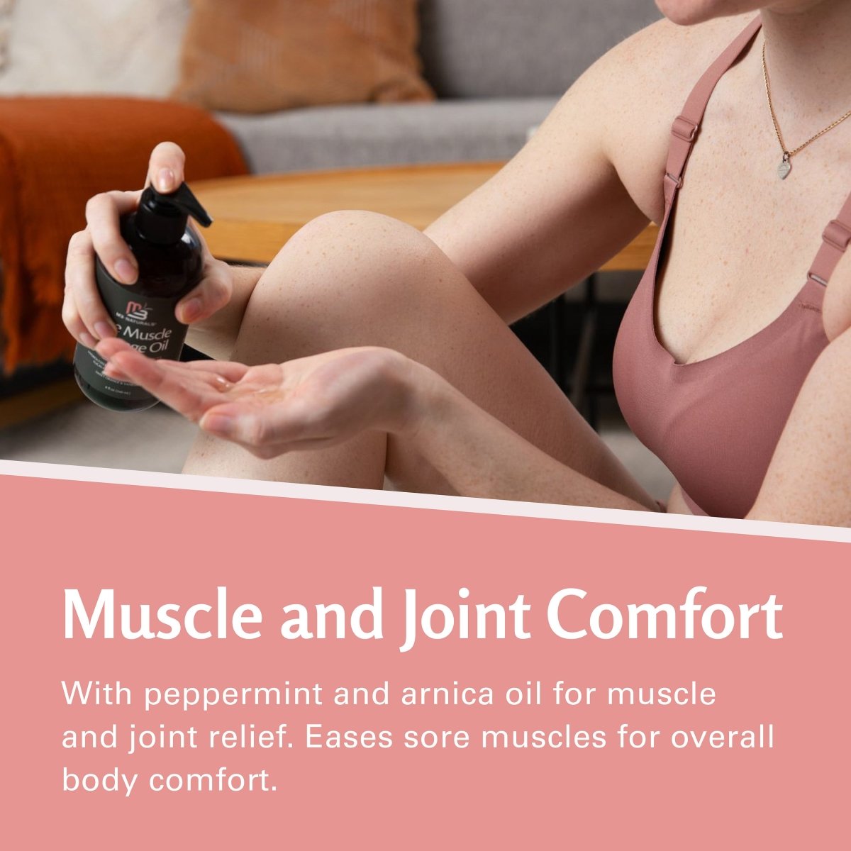 Sore Muscle Massage Oil, 8fl oz