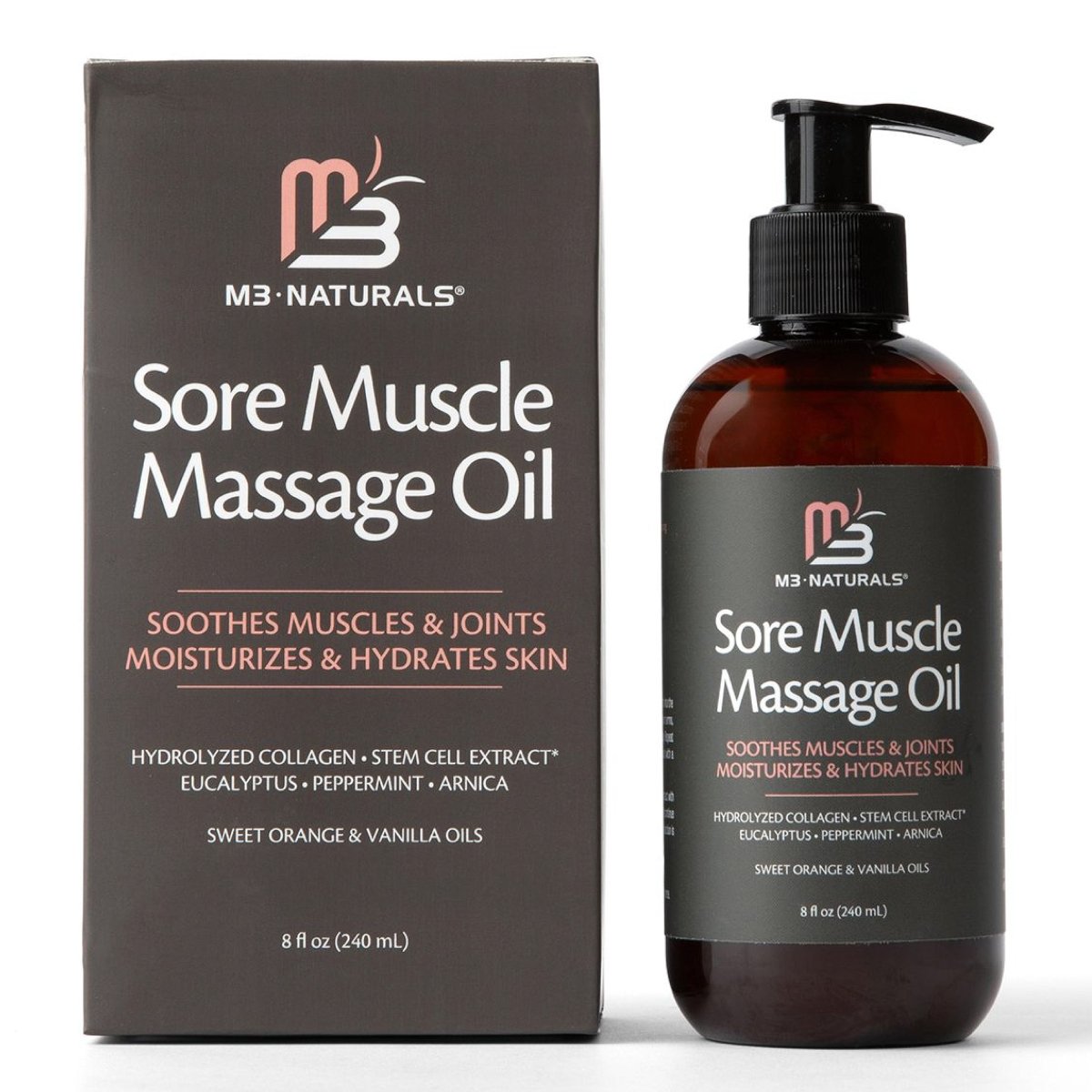 Sore Muscle Massage Oil, 8fl oz
