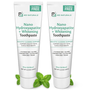 Nano Hydroxyapatite Fouride Free Whitening Toothpaste