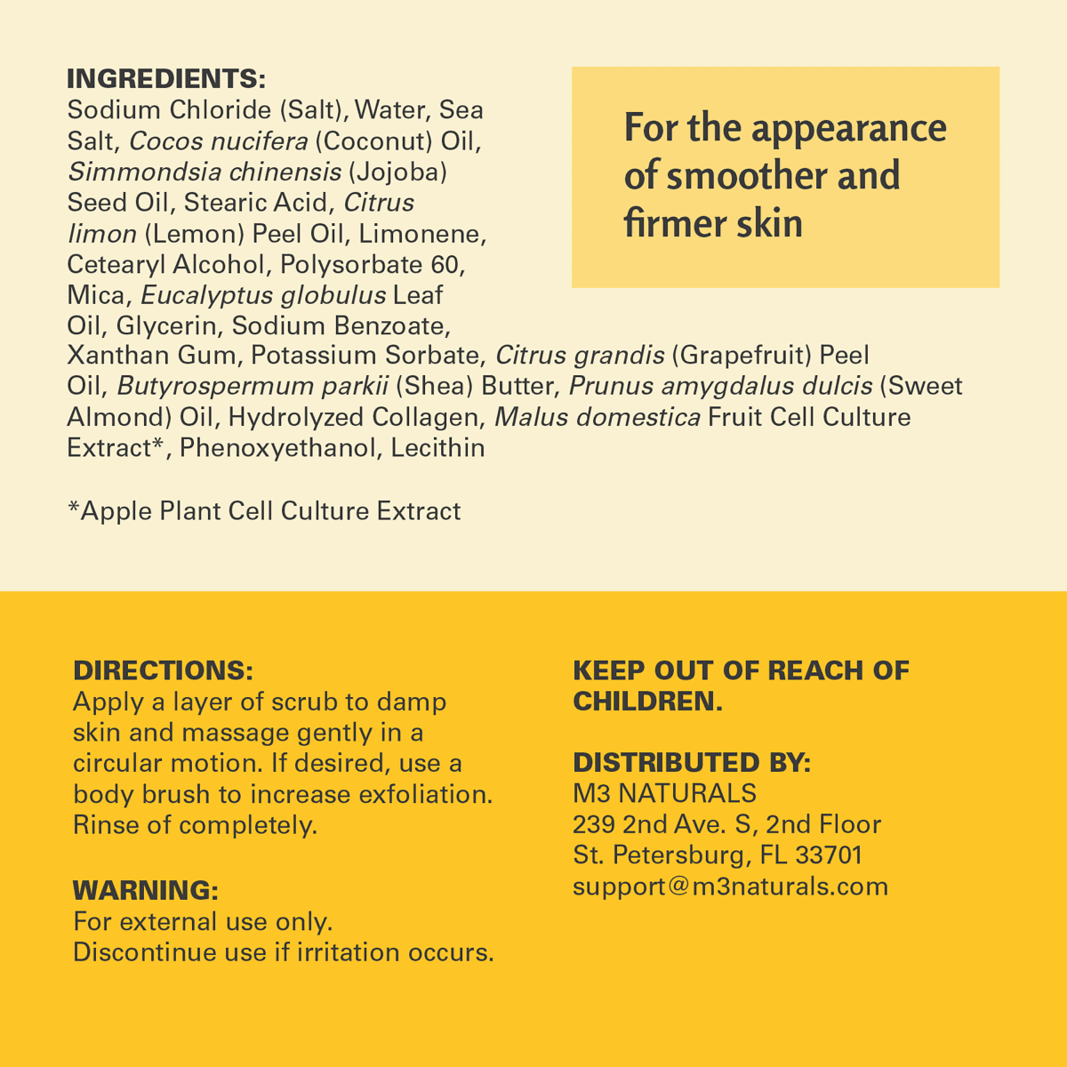 Anti-Cellulite Scrub, 16 oz