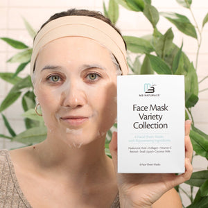 (REVIEW SYNDICATION ONLY) Face Sheet Masks, 6 pack