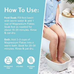 Magnesium Body & Foot Soak 28 oz
