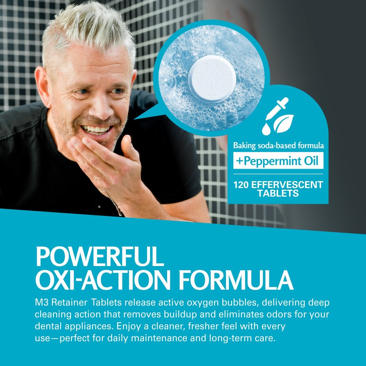 Retainer Cleaner, Mint, 120ct