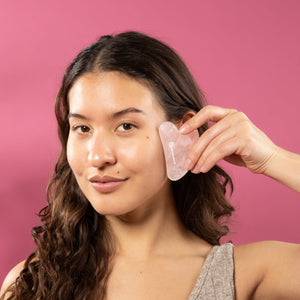 Gua Sha and Face Roller Kit