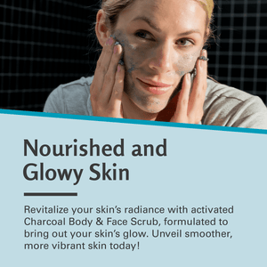 Charcoal Scrub, Charcoal, 12oz