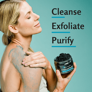 Charcoal Scrub, Charcoal, 12oz