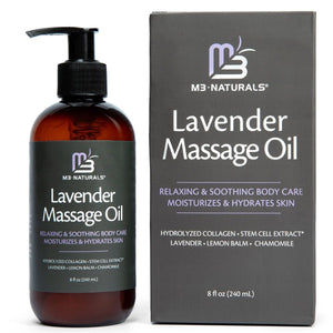 Relaxing Massage Oil, Lavender, 8fl oz