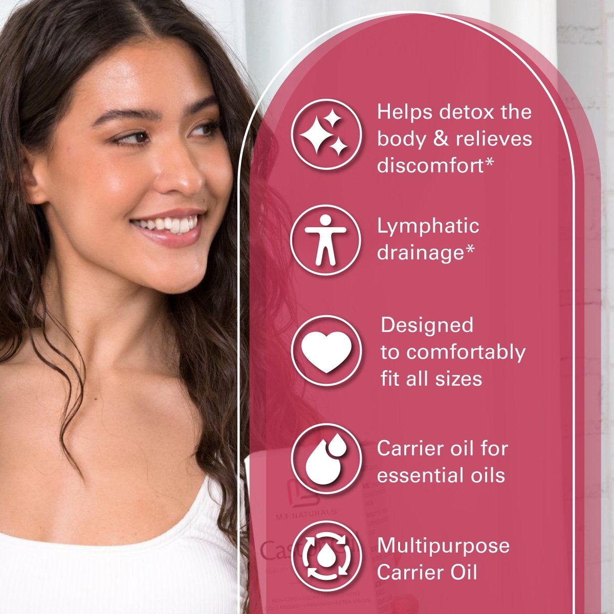 Castor Oil + Body Wrap Kit, 16fl oz