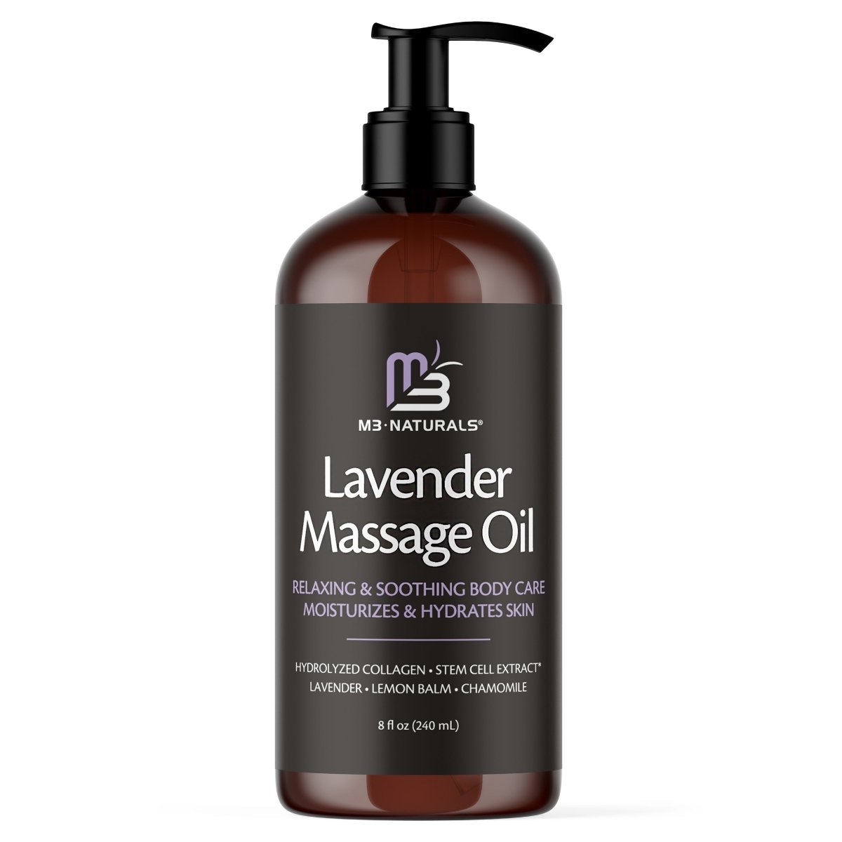 Relaxing Massage Oil, Lavender, 8fl oz