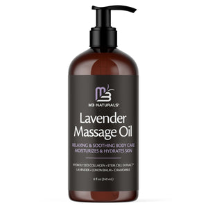 Relaxing Massage Oil, Lavender, 8fl oz