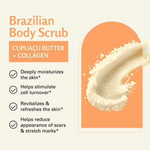 Brazilian Body Scrub, 16 oz