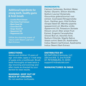 Neem with Mint Toothpaste 4.23 oz