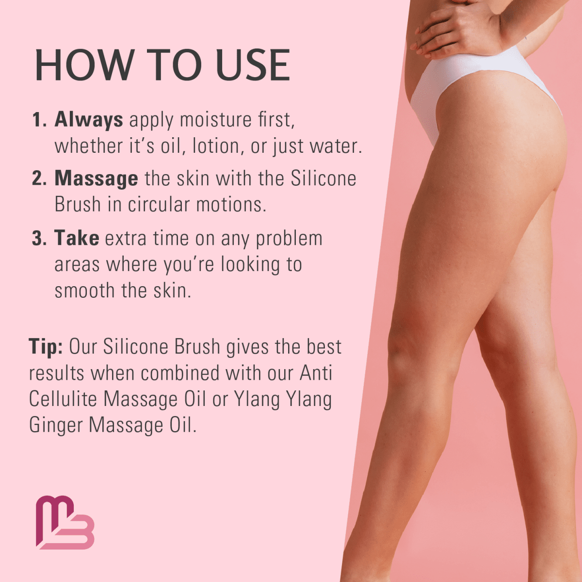 Cellulite Silicon Body Brush