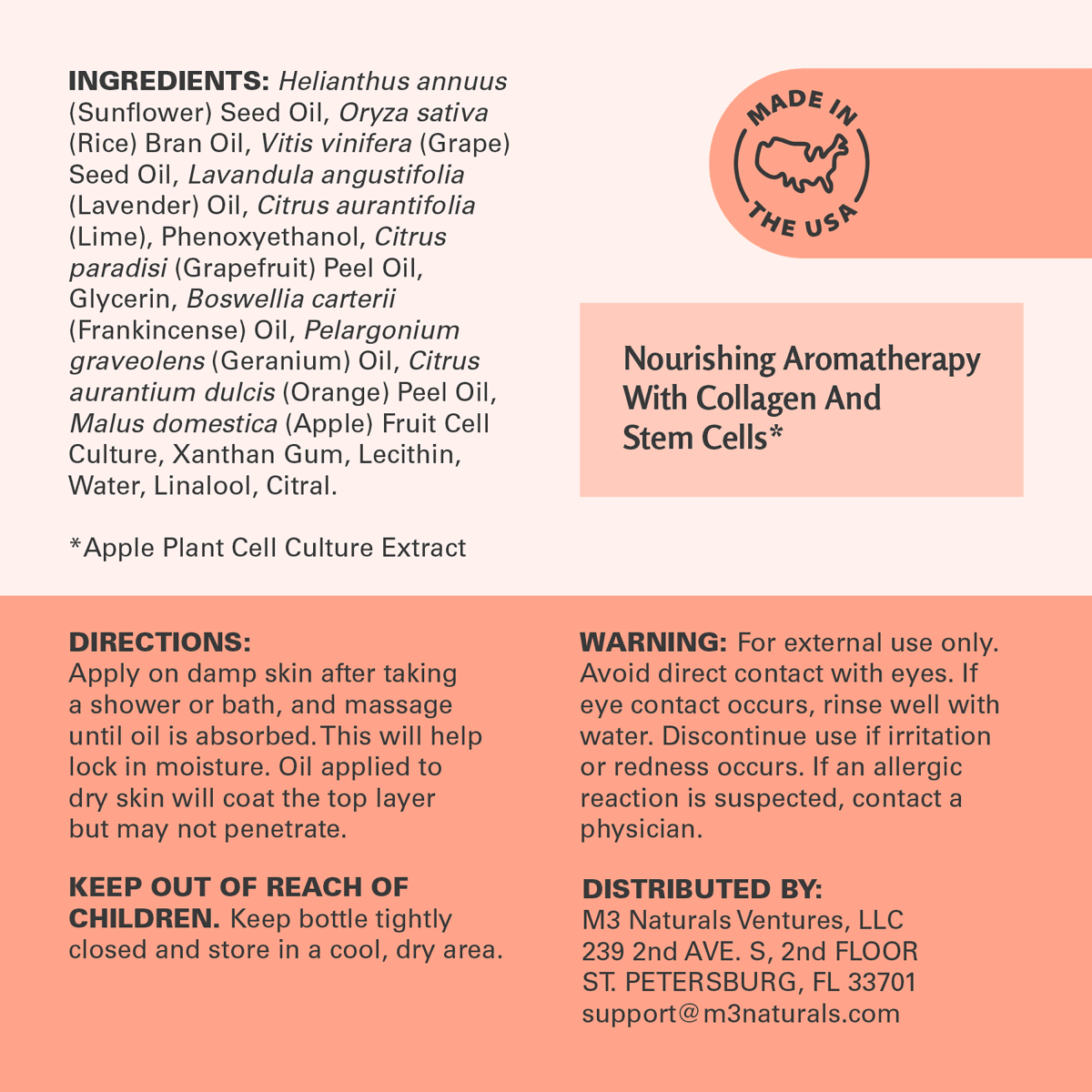 Frankincense Massage Oil, 8oz