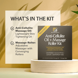 Anti Cellulite Oil + Massager Kit