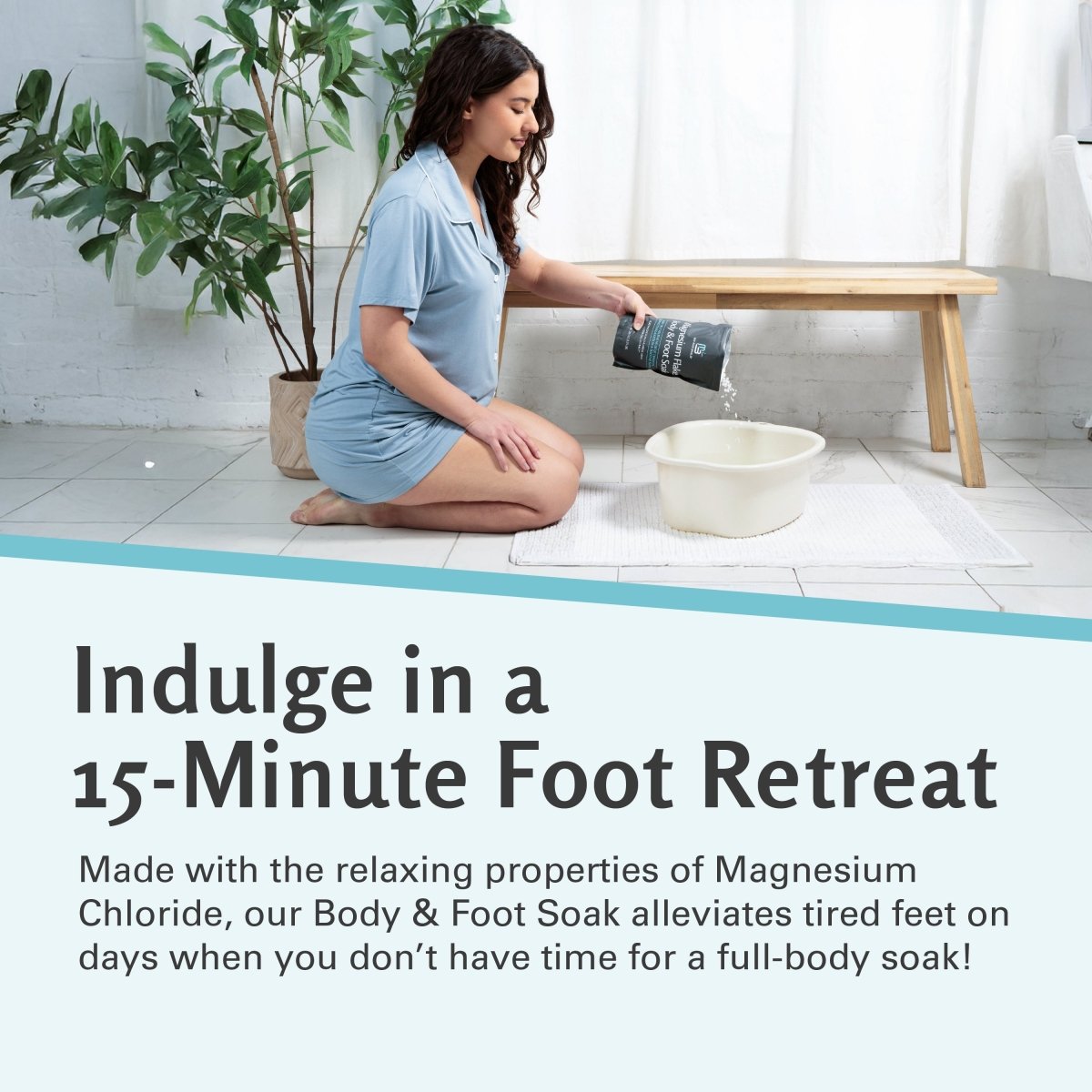 Magnesium Body & Foot Soak 28 oz
