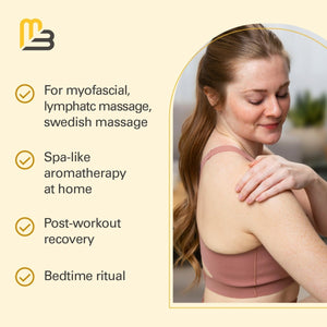 Massage Oil, Ylang Ylang & Ginger, 8oz