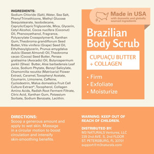 Brazilian Body Scrub, 16 oz