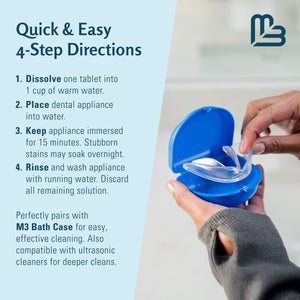Retainer Cleaner 60, 120 and 240 Tablets