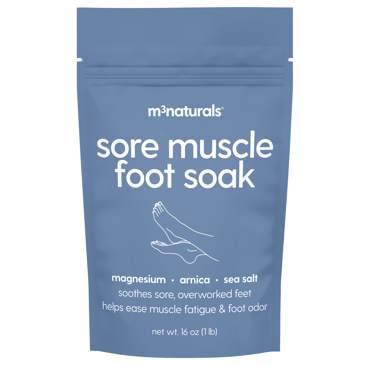 Sore Muscle Foot Soak, 16oz