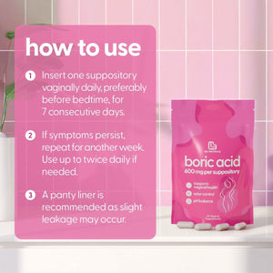 Boric Acid Capsules, 30ct