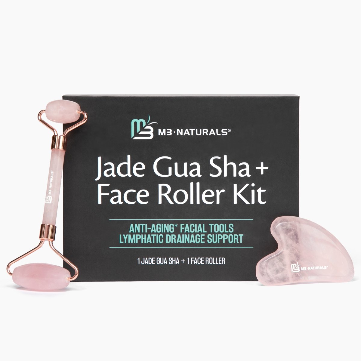 Gua Sha and Face Roller Kit