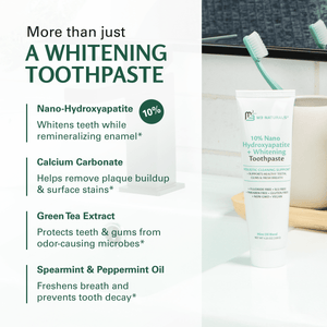 Hydroxyapatite w/Calcium Toothpaste, 4.23oz