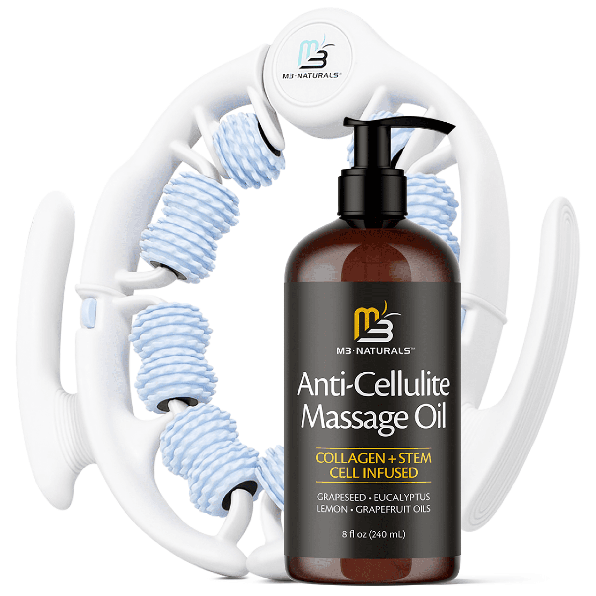 Anti Cellulite Oil + Massager Kit