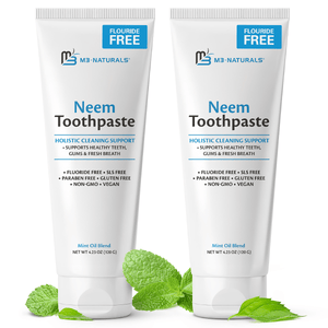 Neem Toothpaste Organic Fluoride-Free with Mint