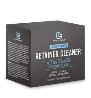 Retainer Cleaner 120 and 240 Tablets
