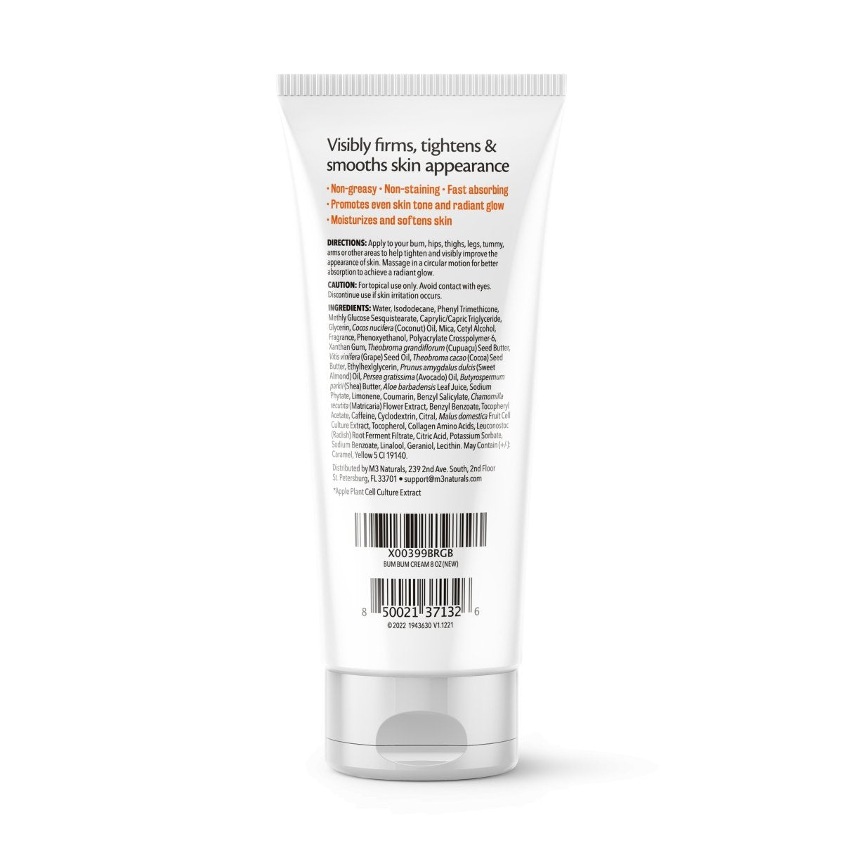 Bum Bum Cream with Lemon Vanilla Scent